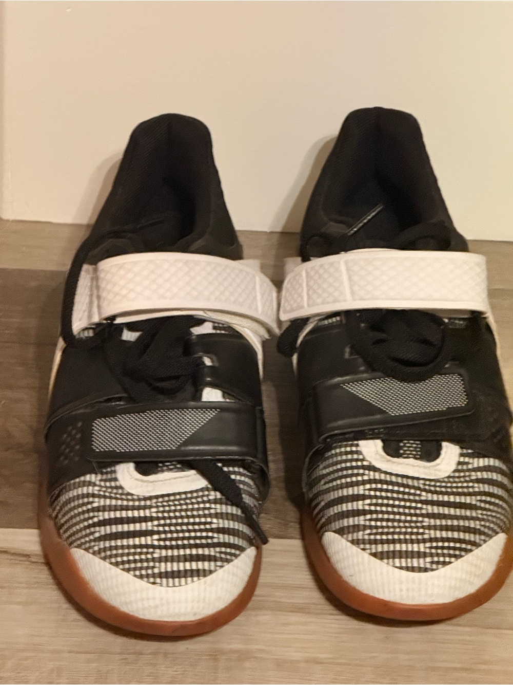 Reebok Legacy Lifter Flexweave Weightlifting Shoes Black White Gum